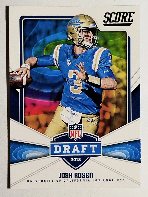 2018 Score NFL Draft #2 Josh Rosen