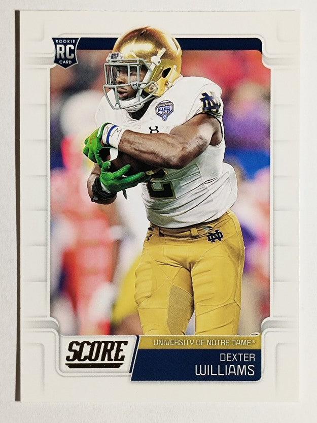 2019 Score #342 Dexter Williams RC