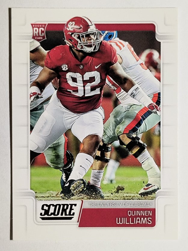 2019 Score #365 Quinnen Williams RC