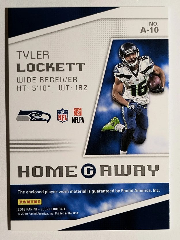 2019 Score Home and Away Jerseys Away #10 Tyler Lockett