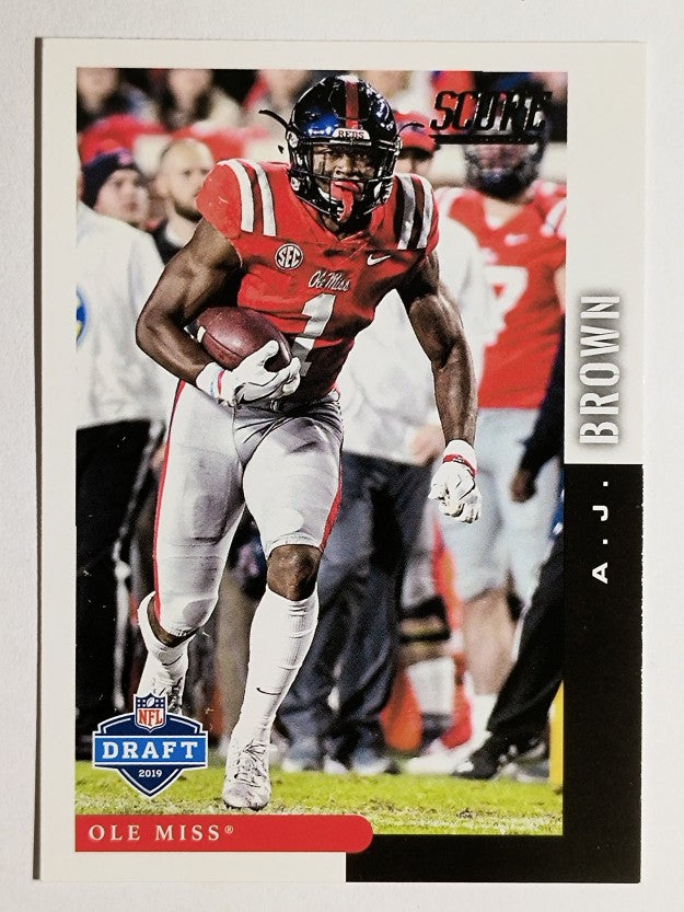 2019 Score NFL Draft #DFT10 A.J. Brown