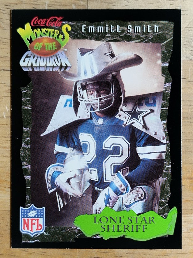 1994 Coke Monsters of the Gridiron #8 Emmitt Smith