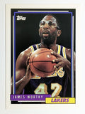 1992-93 Topps #255 James Worthy