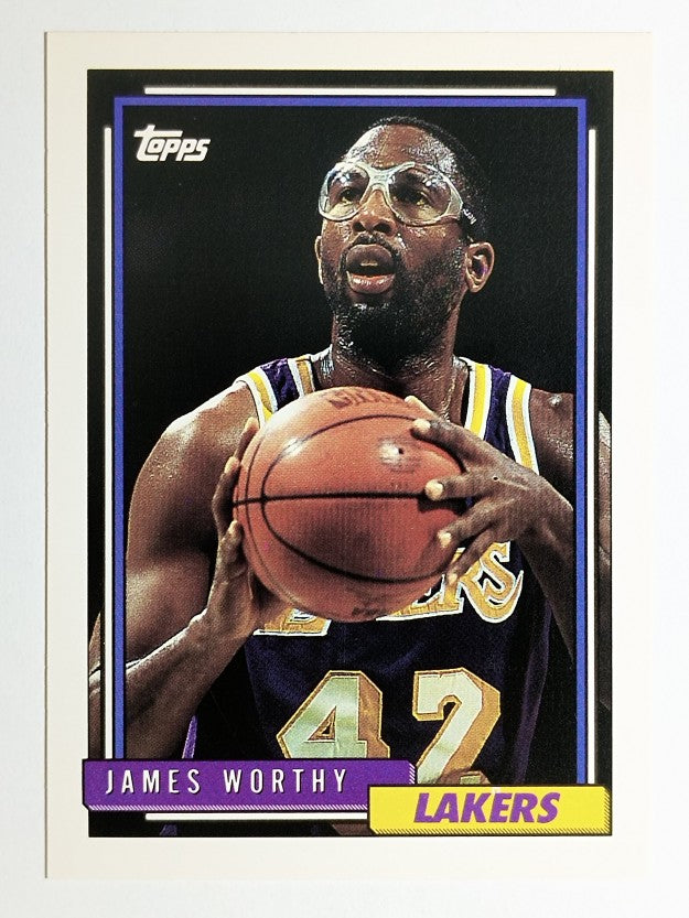 1992-93 Topps #255 James Worthy