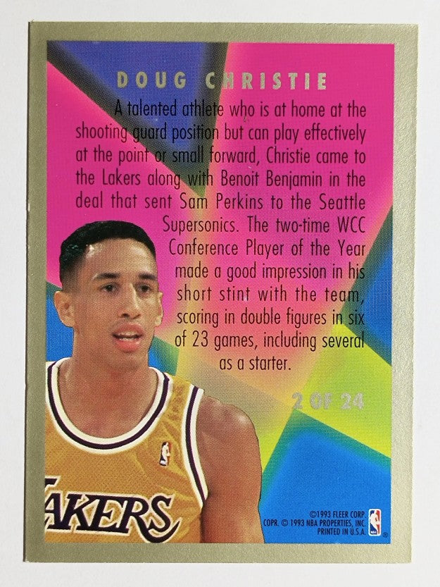 1993-94 Fleer Rookie Sensations #2 Doug Christie