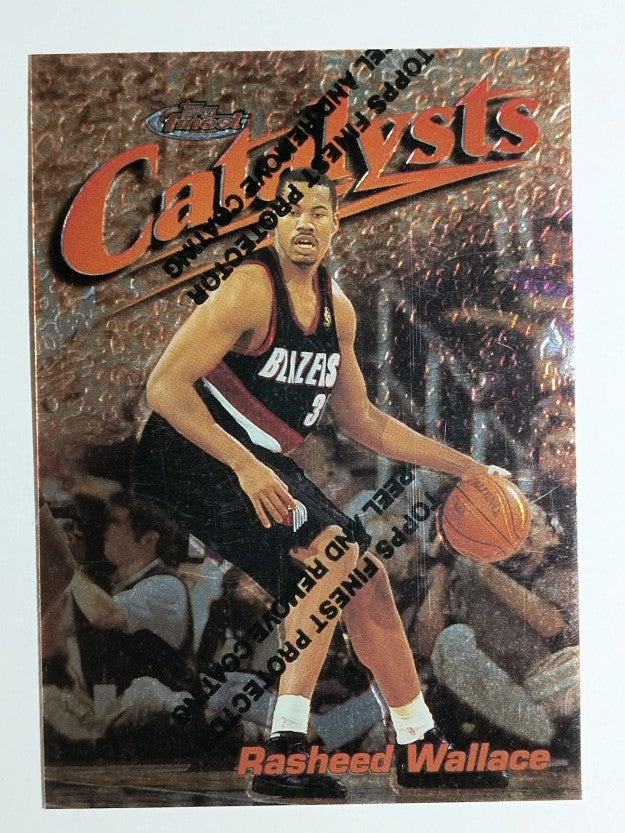 1997-98 Finest #58 Rasheed Wallace B