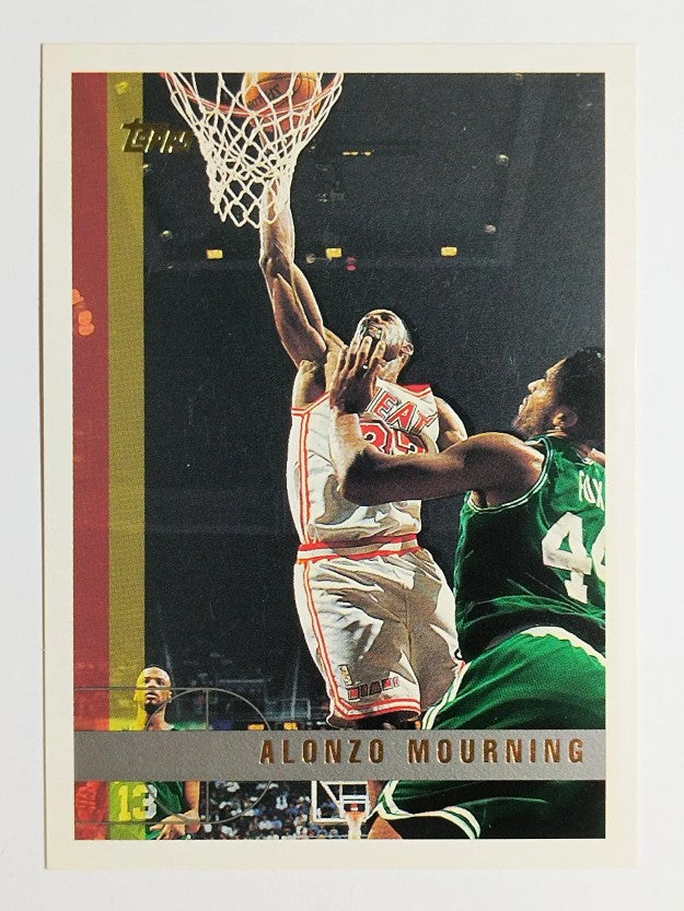 1997-98 Topps #101 Alonzo Mourning