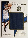 2019-20 Immaculate Collection The Standard Relics #65 Jarrett Culver/99