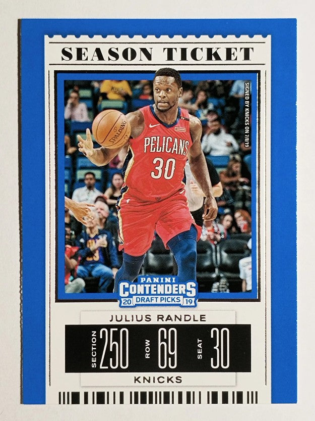 2019-20 Panini Contenders Draft Picks Variations #24 Julius Randle