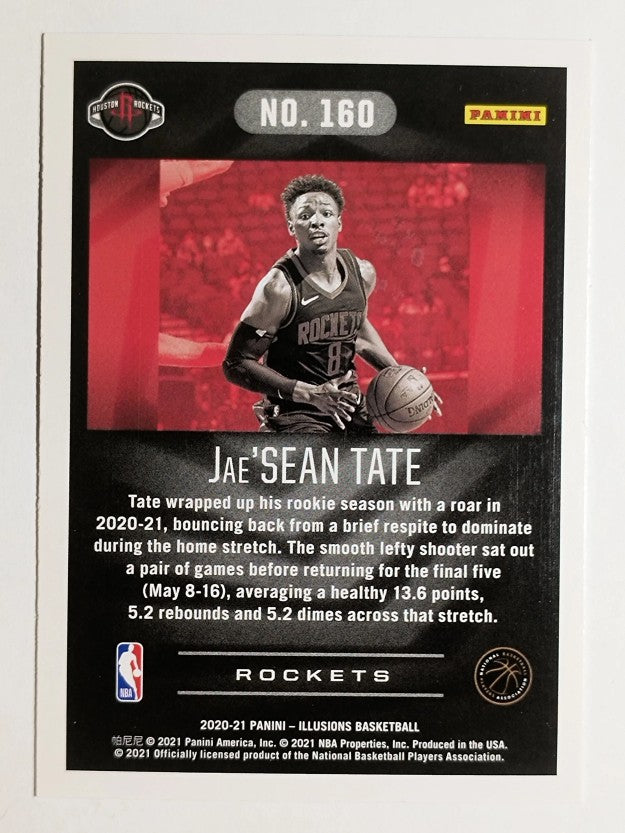 2020-21 Panini Illusions #160 Jae'Sean Tate RC
