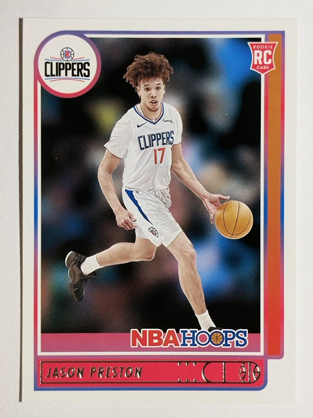 2021-22 Hoops #242 Jason Preston RC
