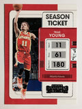 2021-22 Panini Contenders #4 Trae Young