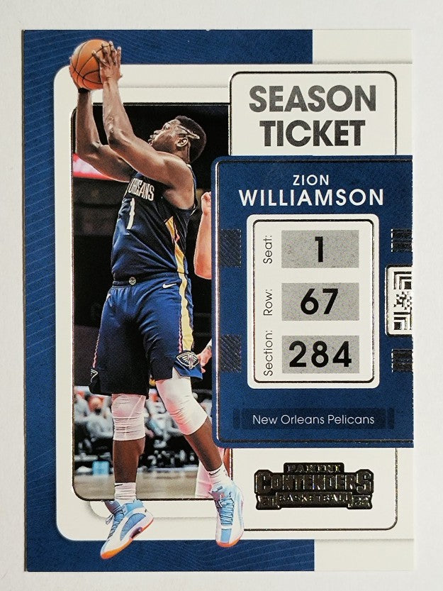 2021-22 Panini Contenders #35 Zion Williamson