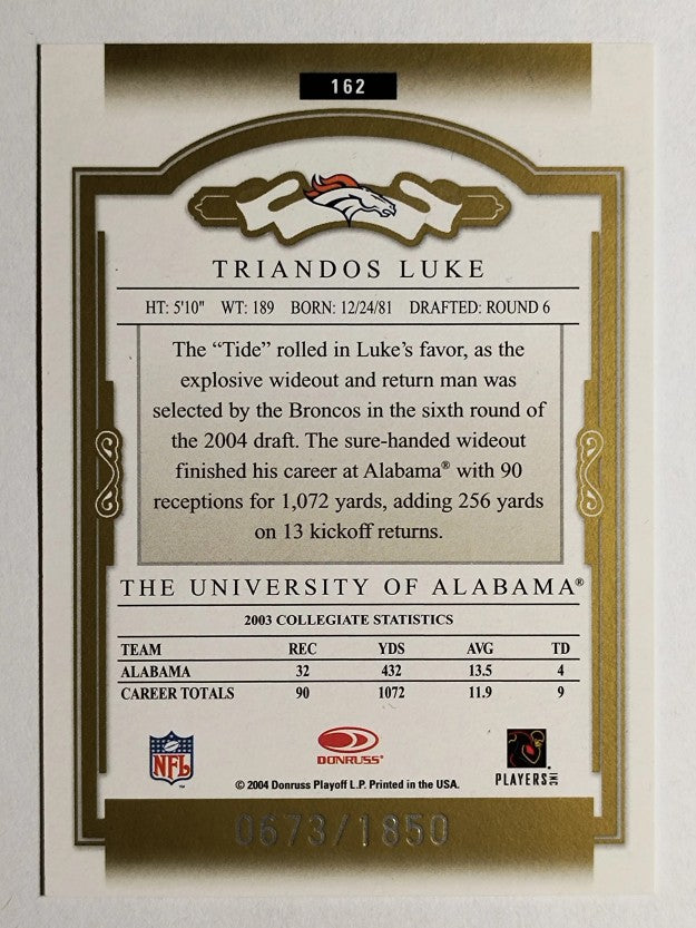 2004 Donruss Classics #162 Triandos Luke RC