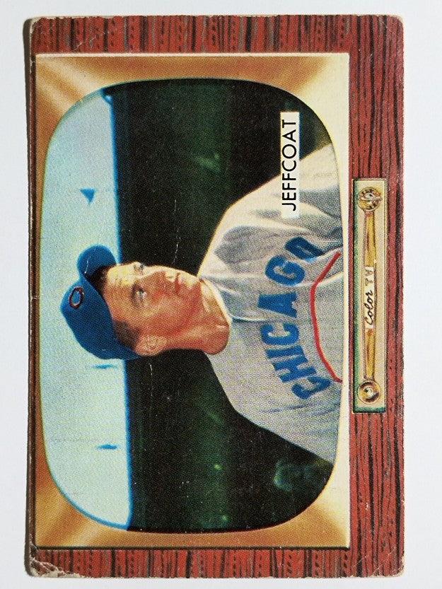1955 Bowman #223 Hal Jeffcoat (GOOD)