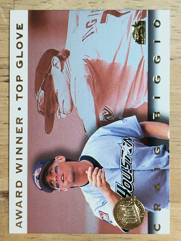 1995 Ultra Award Winners Gold Medallion #12 Craig Biggio