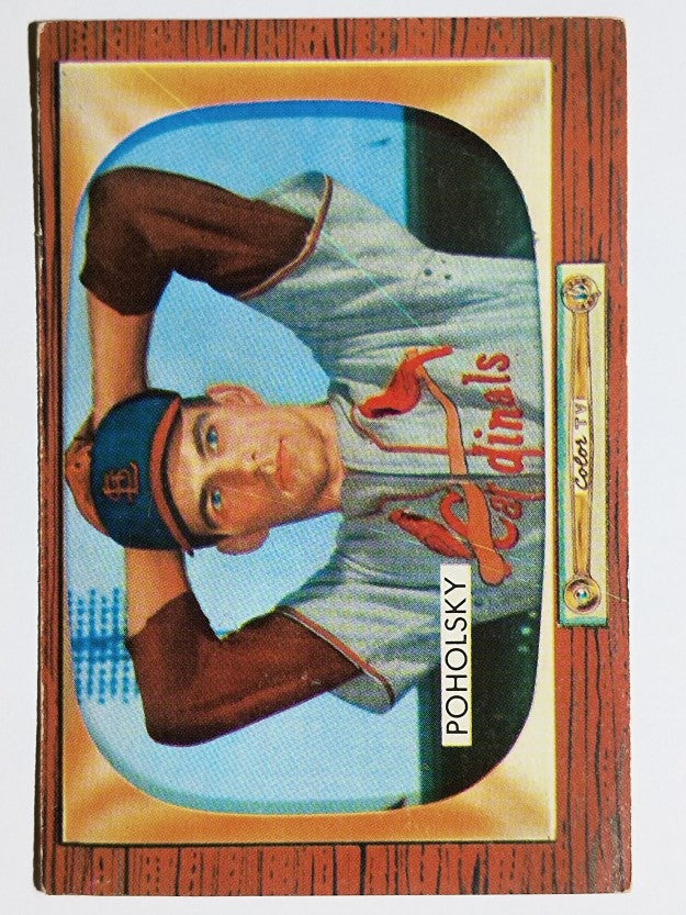 1955 Bowman #76 Tom Poholsky (VG)