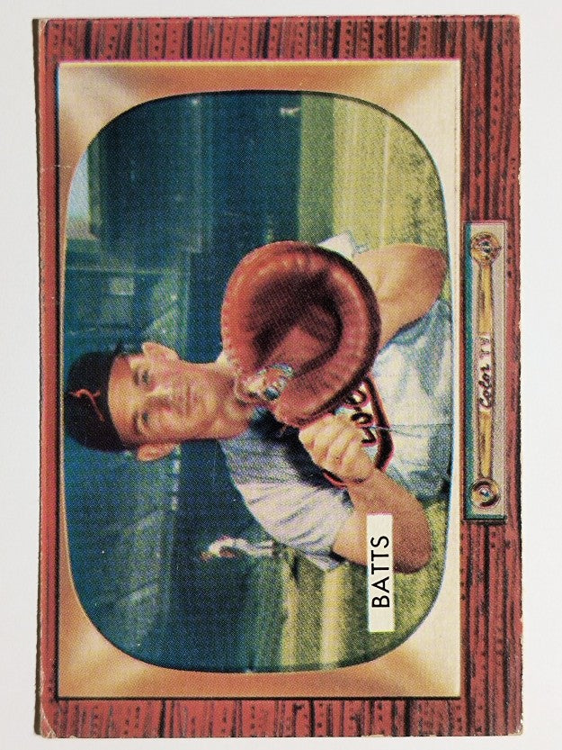 1955 Bowman #161 Matt Batts (VG)