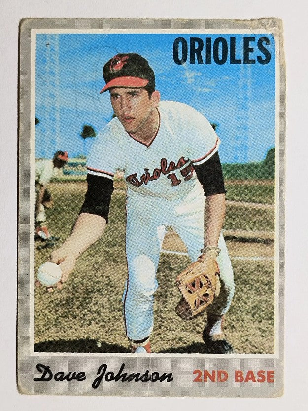 1970 Topps #45 Dave Johnson (POOR)