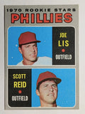1970 Topps #56 Rookie Stars/Joe Lis RC/Scott Reid RC (VGEX)
