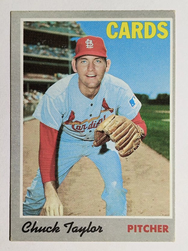 1970 Topps #119 Chuck Taylor RC (VGEX)