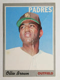 1970 Topps #130 Ollie Brown (POOR)