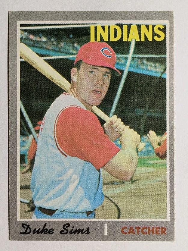 1970 Topps #275 Duke Sims (VGEX)
