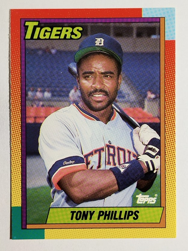 1990 Topps Traded #95T Tony Phillips