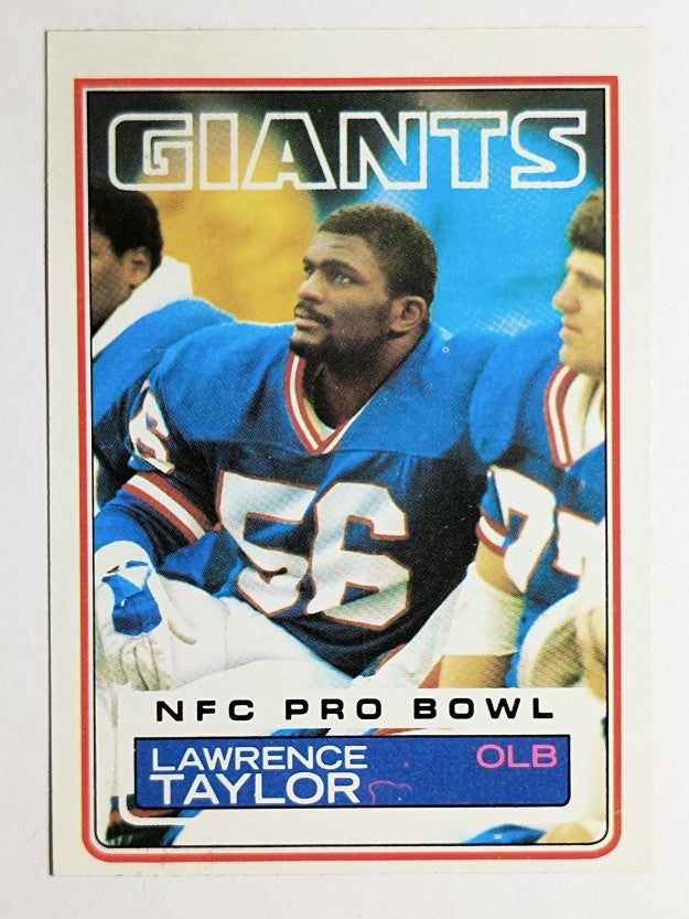 1983 Topps #133 Lawrence Taylor PB