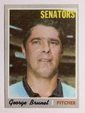 1970 Topps #328 George Brunet (VGEX)