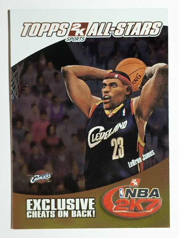 2006-07 Topps 2K7 Promotion #4 LeBron James