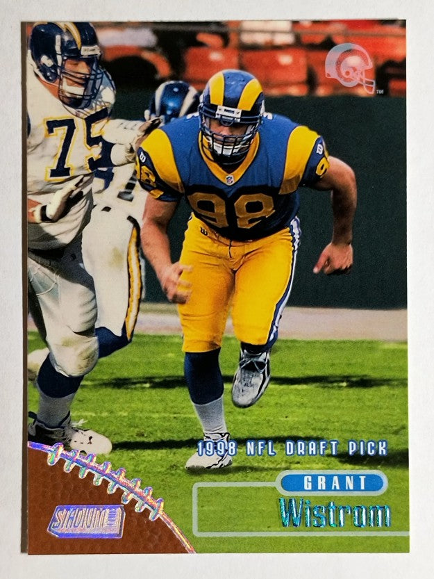 1998 Stadium Club #174 Grant Wistrom RC