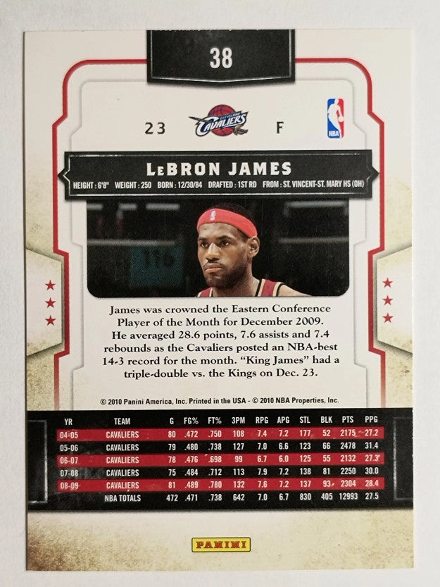 2009-10 Classics #38 LeBron James