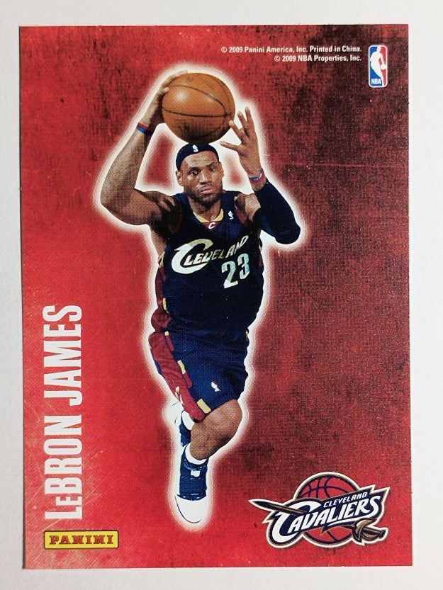 2009-10 Panini Stickers #68 LeBron James