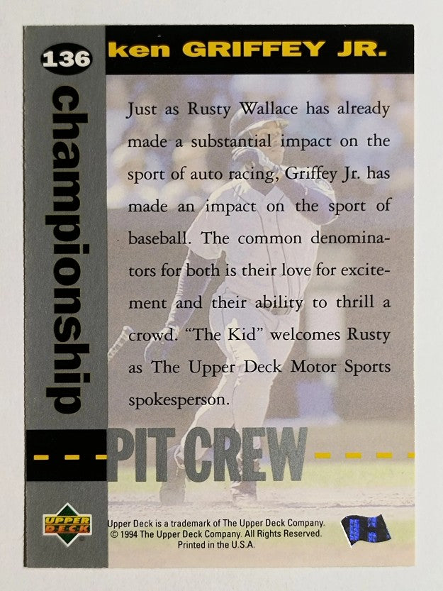 1995 Upper Deck #136 Ken Griffey Jr. CPC