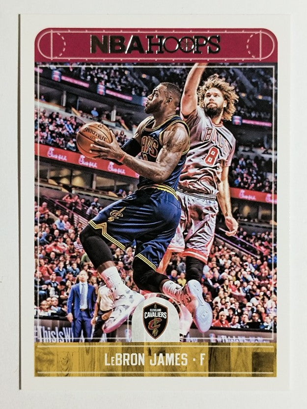 2017-18 Hoops #25 LeBron James