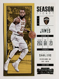 2017-18 Panini Contenders #20 LeBron James