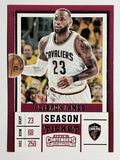 2017-18 Panini Contenders Draft Picks #36B LeBron James/white jersey