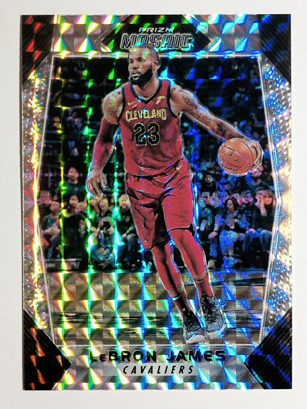 2017-18 Panini Prizm Mosaic #80 LeBron James