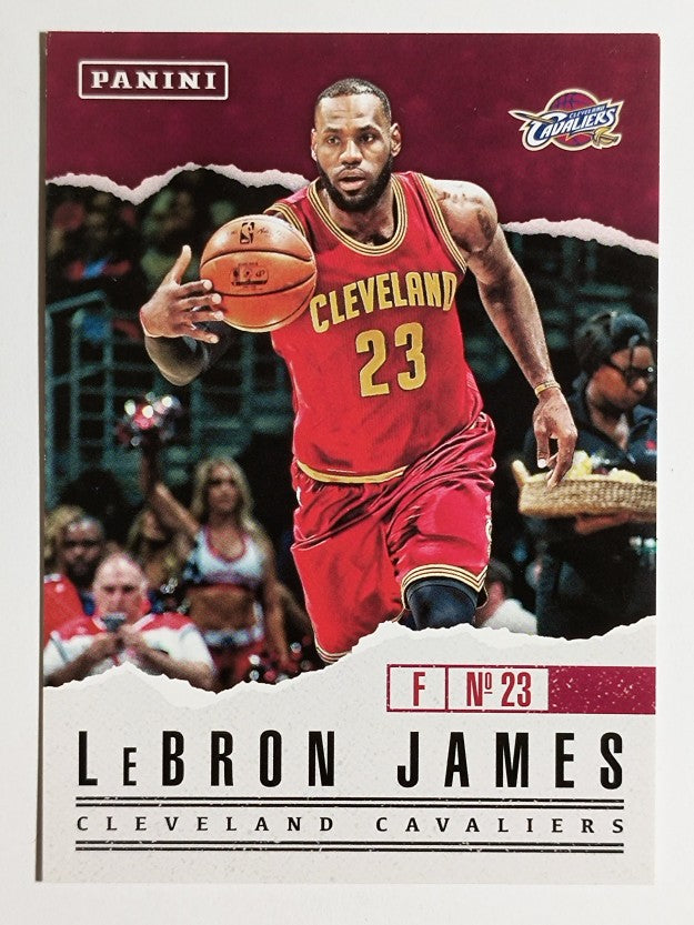 2017 Panini Father's Day #6 LeBron James BK