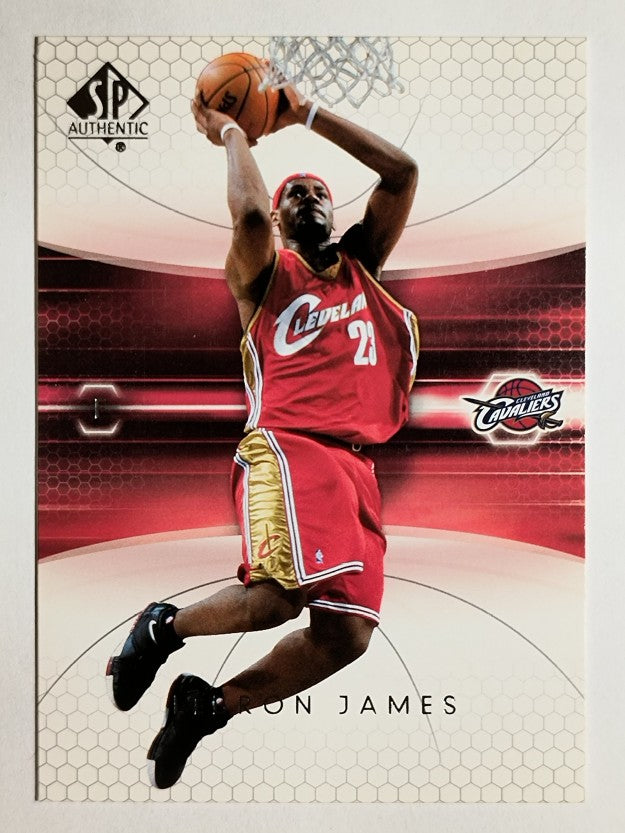 2004-05 SP Authentic #14 LeBron James (NM)