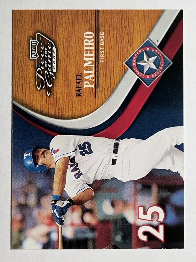 2002 Playoff Piece of the Game #22 Rafael Palmeiro