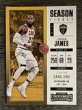 2017-18 Panini Contenders #20 LeBron James (NM)