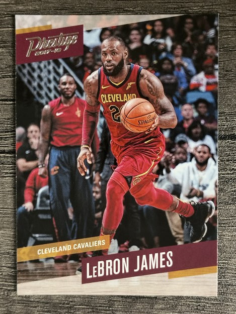 2017-18 Prestige #16 LeBron James (NM)
