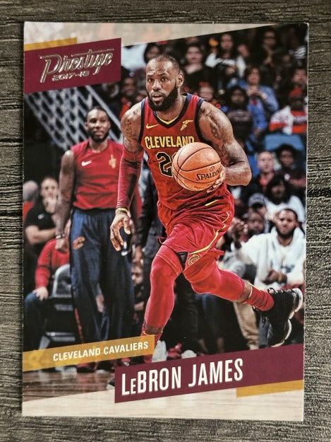 2017-18 Prestige #16 LeBron James (EXMT)