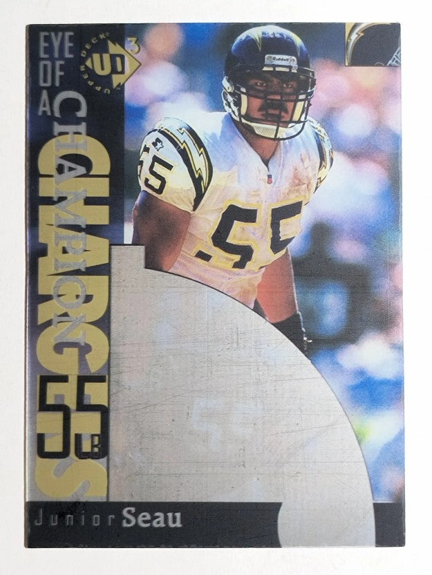 1997 UD3 #45 Junior Seau EC