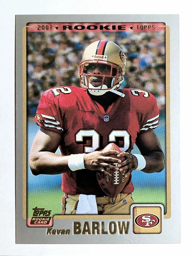 2001 Topps #375 Kevan Barlow RC