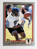2001 Topps #370 Alge Crumpler RC