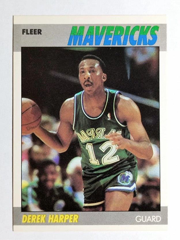 1987-88 Fleer #48 Derek Harper