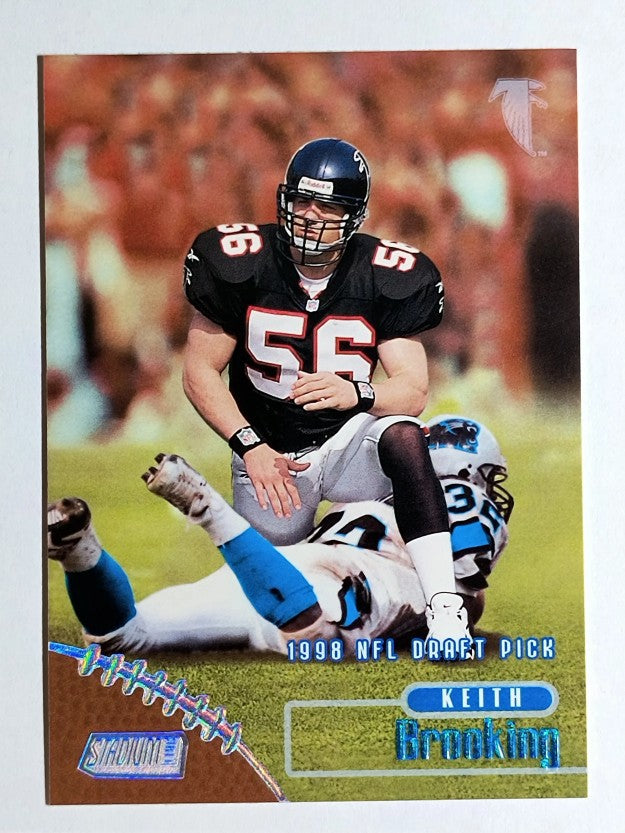 1998 Stadium Club #171 Keith Brooking RC